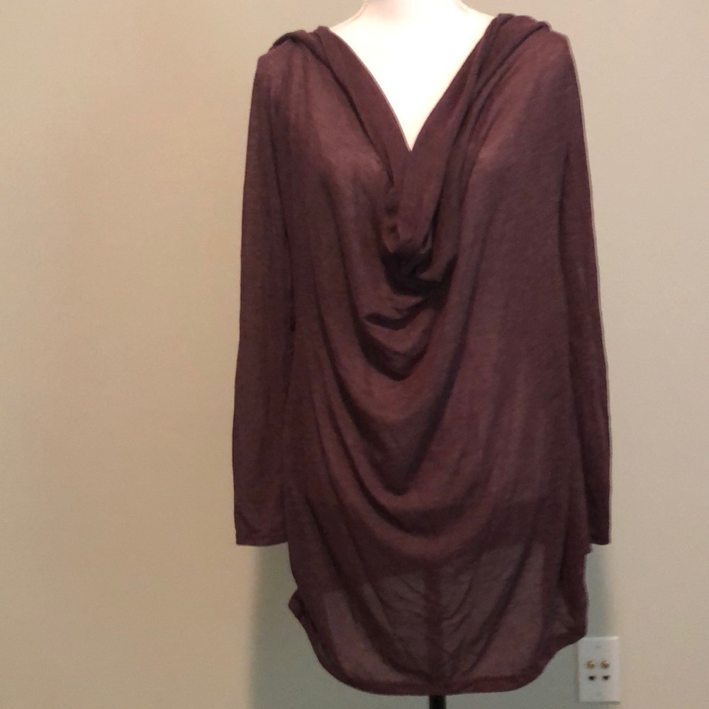 Large Burgundy top